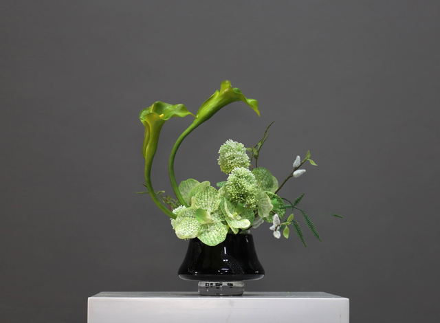 绿色 · 仿真花艺,33 × 33 × 36 cm