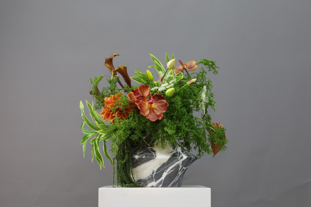 绿色 · 仿真花艺,61 × 44 × 56 cm