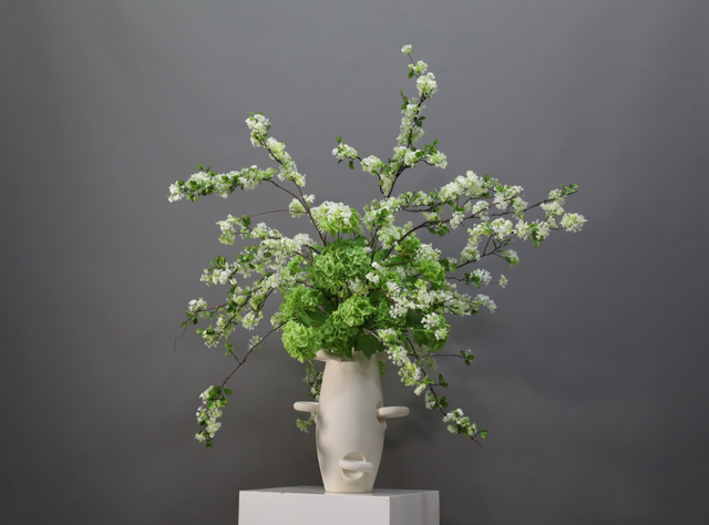 绿色 · 仿真花艺,100 × 95 × 115 cm
