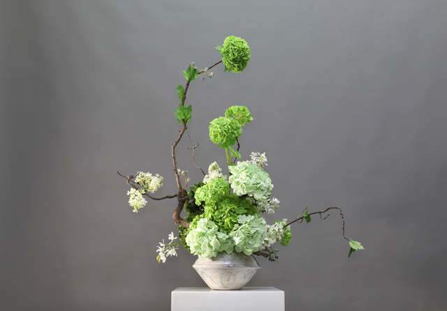 绿色 · 仿真花艺,90 × 35 × 98 cm