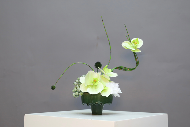 绿色 · 仿真花艺,37 × 21 × 38 cm