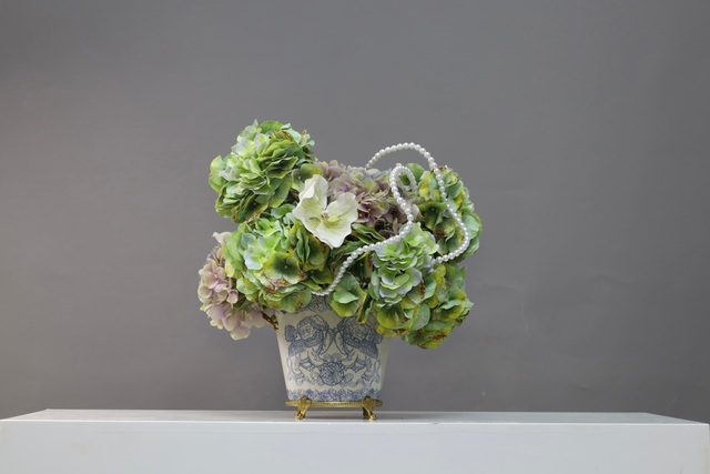 绿色 · 仿真花艺,41 × 38 × 45 cm