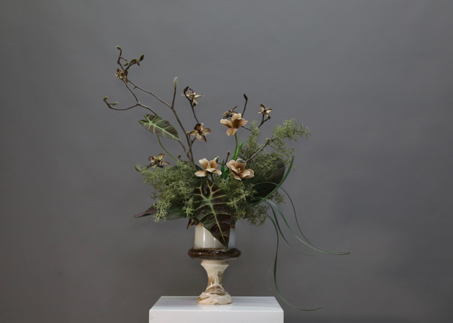 绿色 · 仿真花艺，73 × 40 × 82 cm