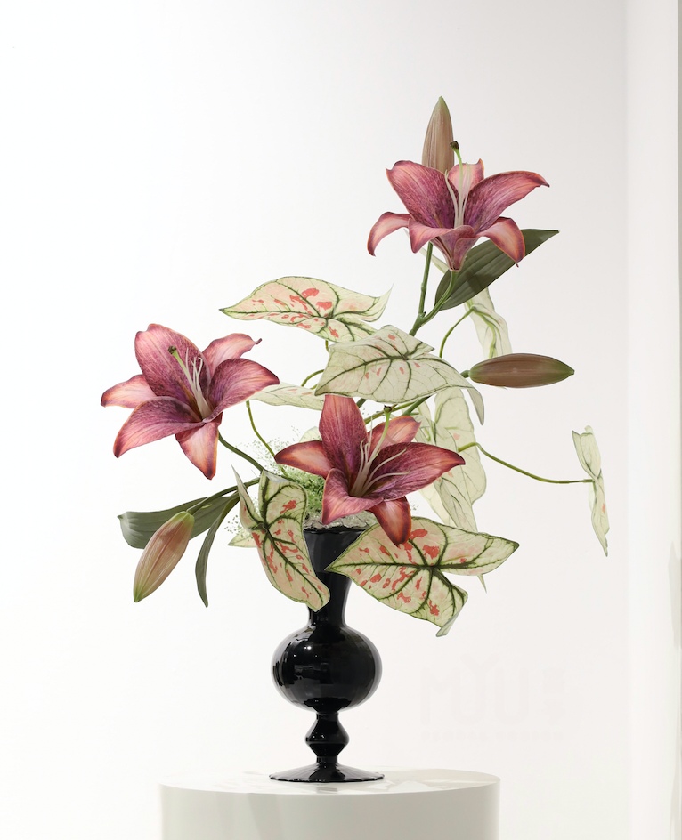 粉紫色 · 仿真花艺 · 图片编号 MY-B3-0269
