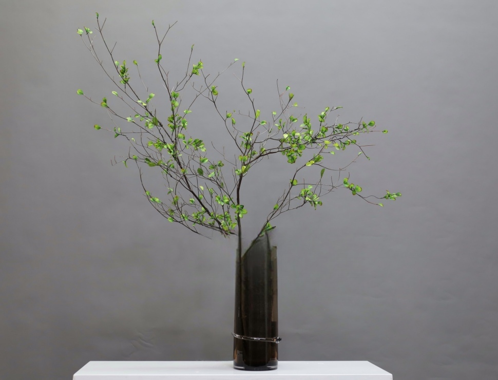 绿色 · 仿真花艺，105 × 80 × 112 cm