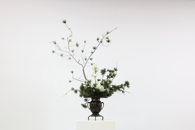 绿色 · 仿真花艺,85 × 55 × 108 cm