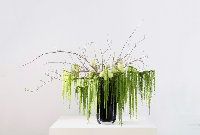 绿色 · 仿真花艺,120 × 55 × 108 cm