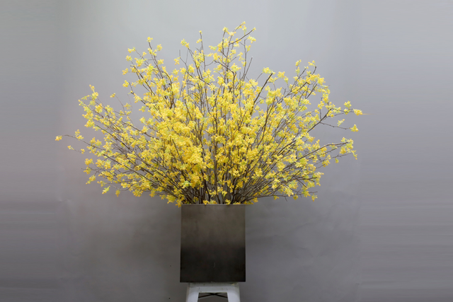 大堂花 · 仿真花艺,180 × 130 × 150 cm