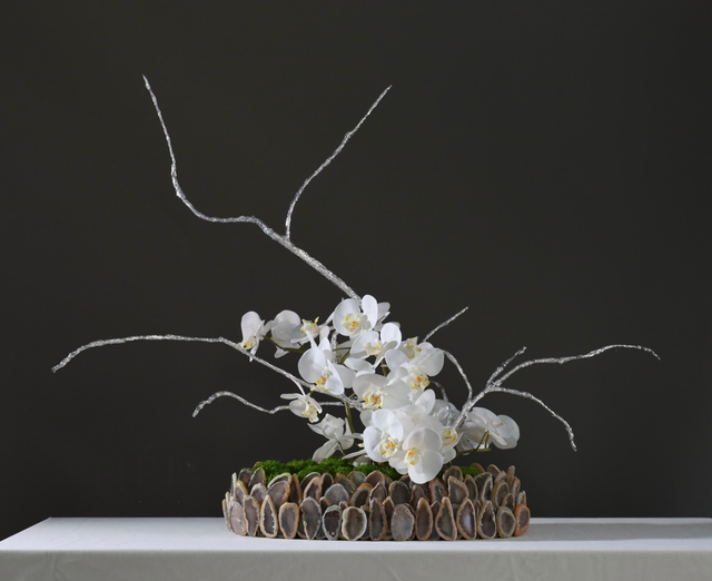 装置架构（含花器） · 仿真花艺 · 图片编号 MY-B3-0344