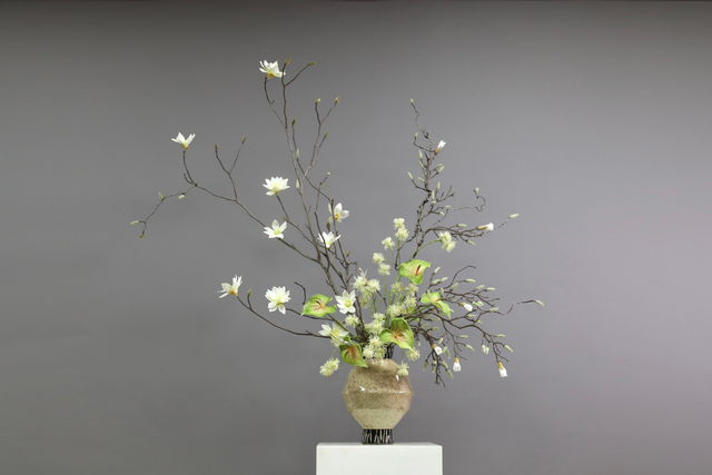 绿色 · 仿真花艺,140 × 45 × 135 cm