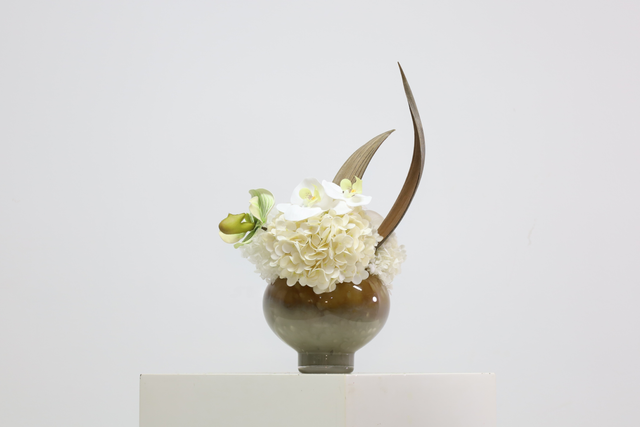 米白色 · 仿真花艺 · 图片编号 MY-S2-0033