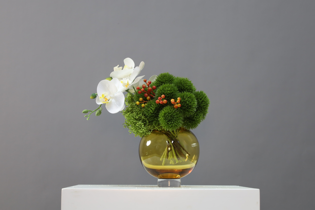 绿色 · 仿真花艺,26 × 21 × 29 cm
