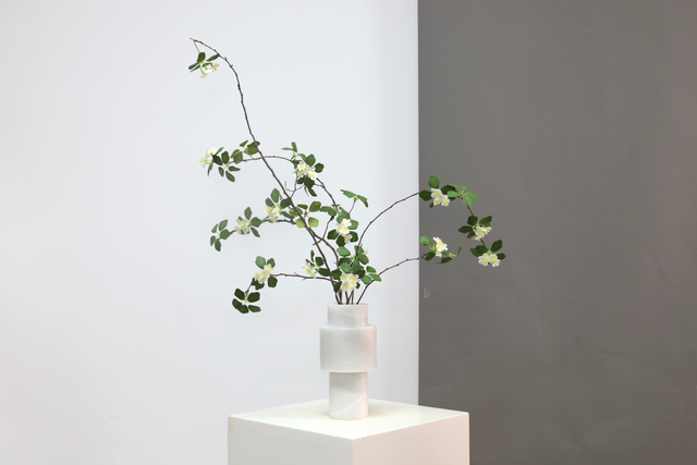 绿色 · 仿真花艺，70 × 33 × 85 cm