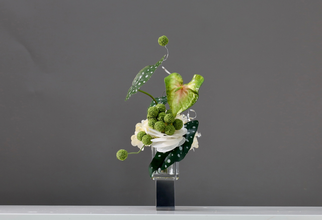 绿色 · 仿真花艺,25 × 25 × 46 cm