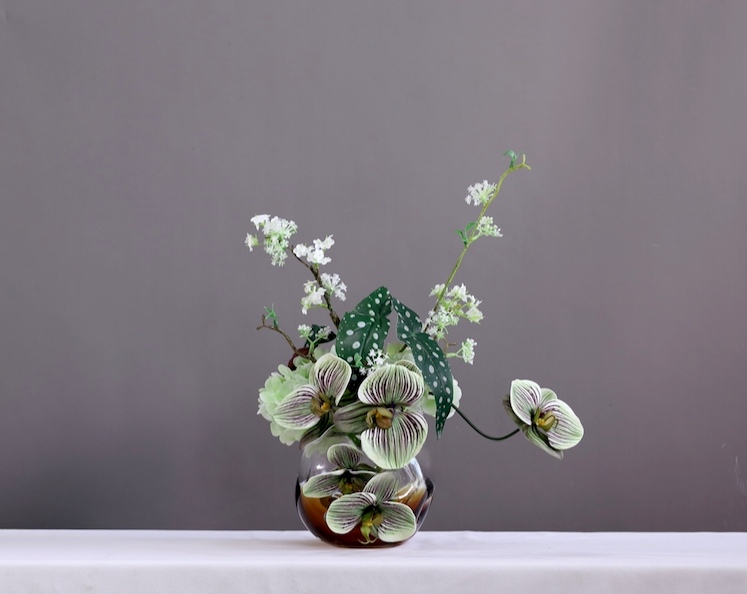 绿色 · 仿真花艺,34 × 24 × 42 cm