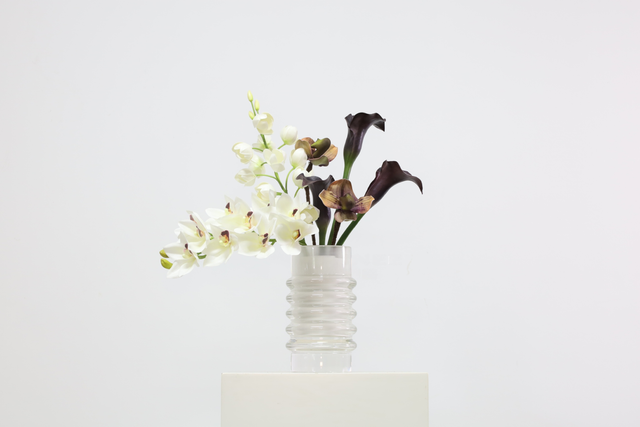 粉紫色 · 仿真花艺,51 × 26 × 60 cm