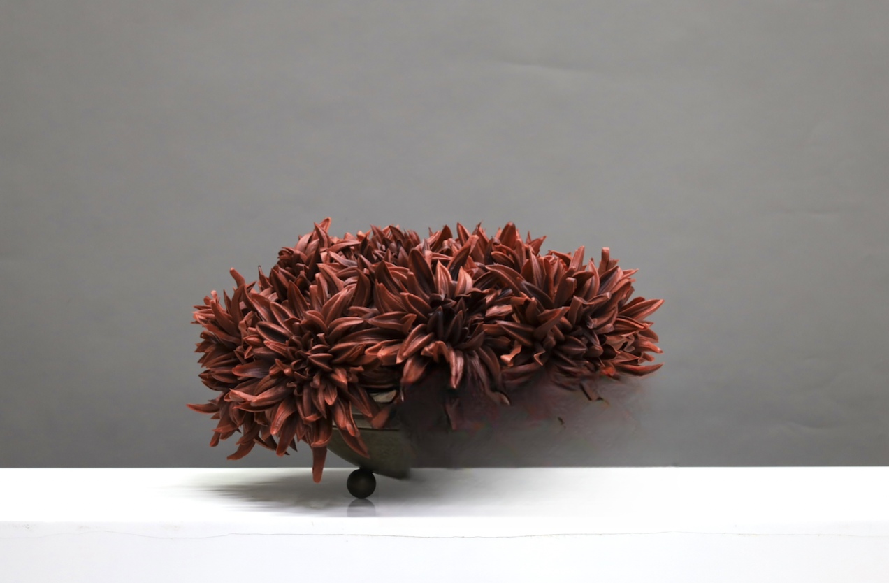 红色 · 仿真花艺,42 × 38 × 26 cm