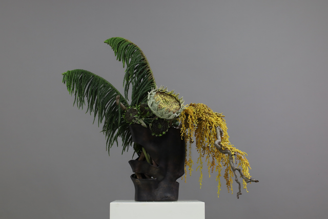 绿色 · 仿真花艺 · 图片编号 MY-M1-0804