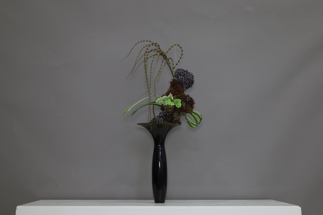 粉紫色 · 仿真花艺,33 × 22 × 67 cm