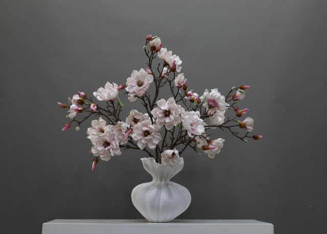 粉紫色 · 仿真花艺,85 × 65 × 85 cm