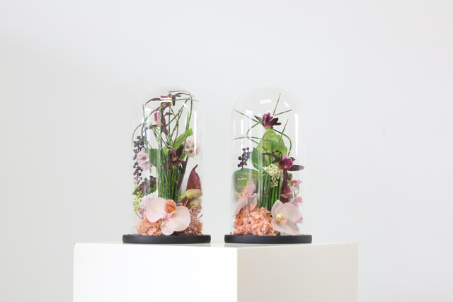 粉紫色 · 仿真花艺,15 × 30 cm