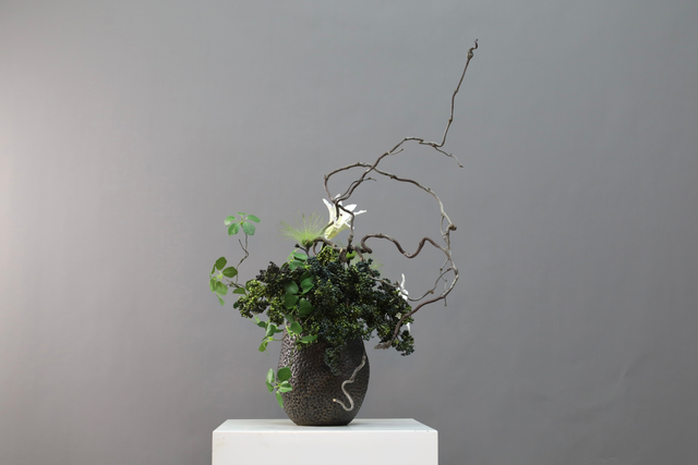 绿色 · 仿真花艺,55 × 40 × 75 cm