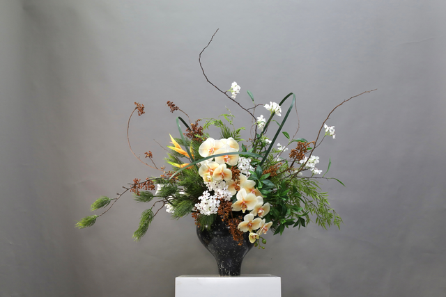 绿色 · 仿真花艺,120 × 68 × 110 cm